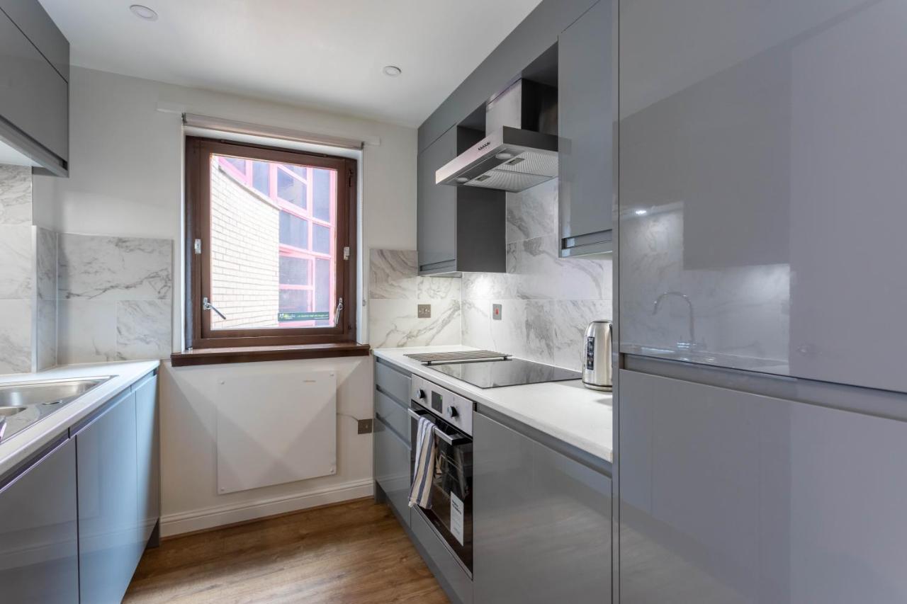Stunning 1 Bed Merchant City Apartment With Parking Glasgow Dış mekan fotoğraf